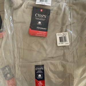 Three pair of boys chaps school approved uniform pants.